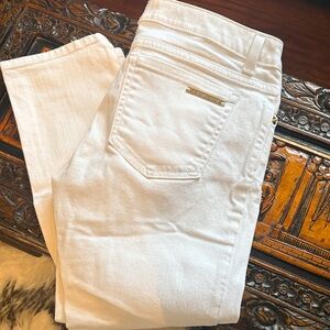 Michael Kors Women's White Skinny Jeans